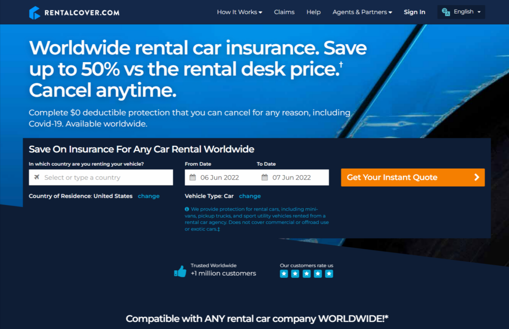 Rental cover third party insurance for car rentals