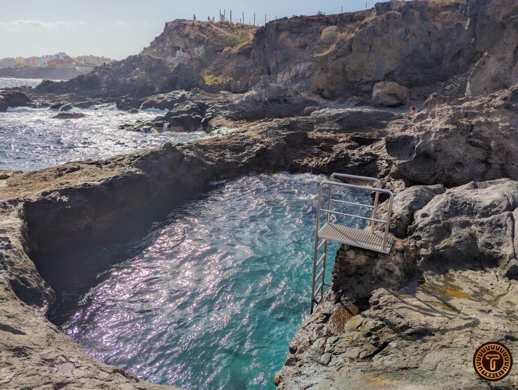 Natural Pool In Los Abrigos Tenerife, Canary Islands -Tralei
