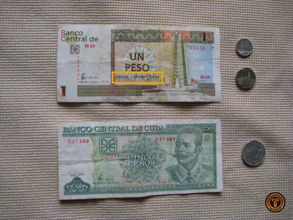 CUP vs CUC. Cuban peso vs Convertible pesos, scams in Cuba Tralei