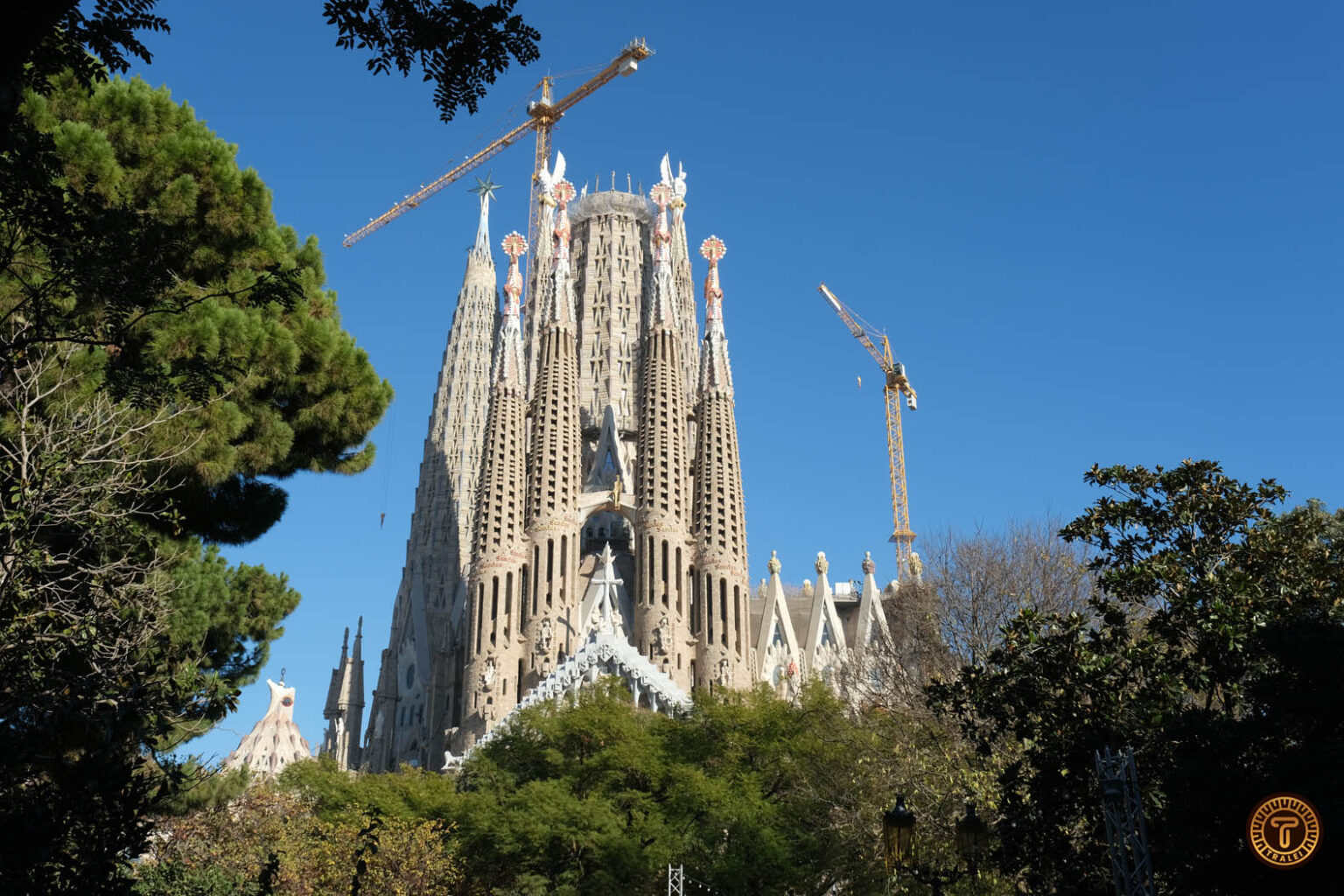 Sagrada Familia, Barcelona, Spain - Tralei