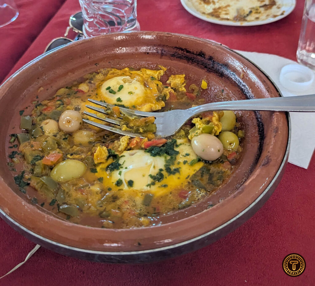Belle Vue : Café & Restaurant Dish, Morocco - Tralei
