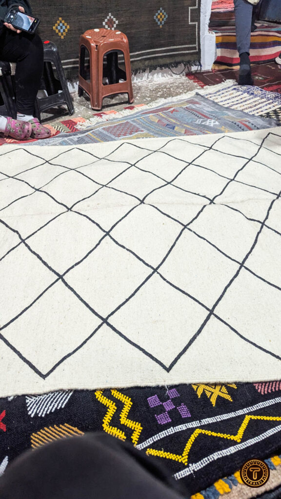 Visit to the Rug Cooperative, Morocco, - Tralei